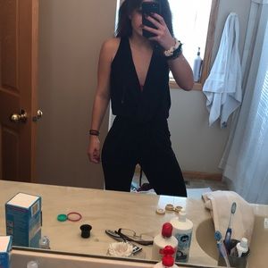 Drawstring waist jumper